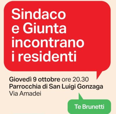 Sindaco e Giunta incontrano i residenti di Te Brunetti
