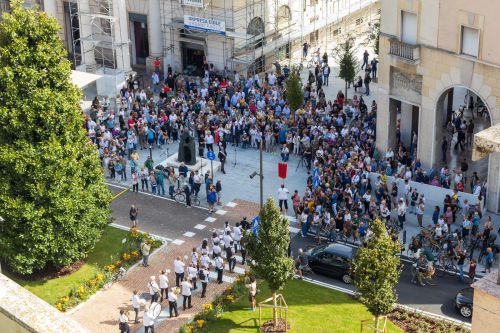 Inaugurata la nuova Piazza Cavallotti e l’ingresso di Corso Umberto I