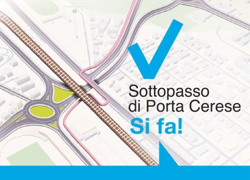 “Sottopasso di Porta Cerese”, la Giunta Palazzi incontra i cittadini