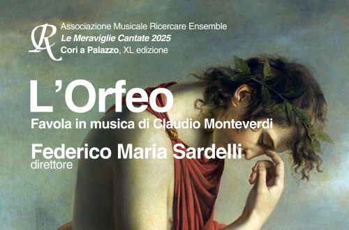 L’Orfeo di Monteverdi sabato 28 giugno al Teatro Bibiena