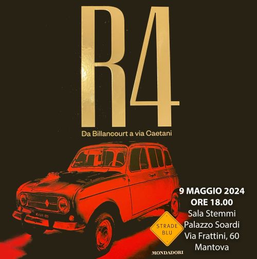 In Sala Stemmi la presentazione del libro “R4 - Da Billancourt a via Caetani” di Trellini