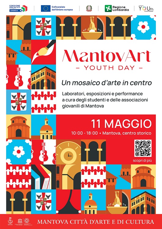 MantovArt Youth Day in città sabato 11 maggio