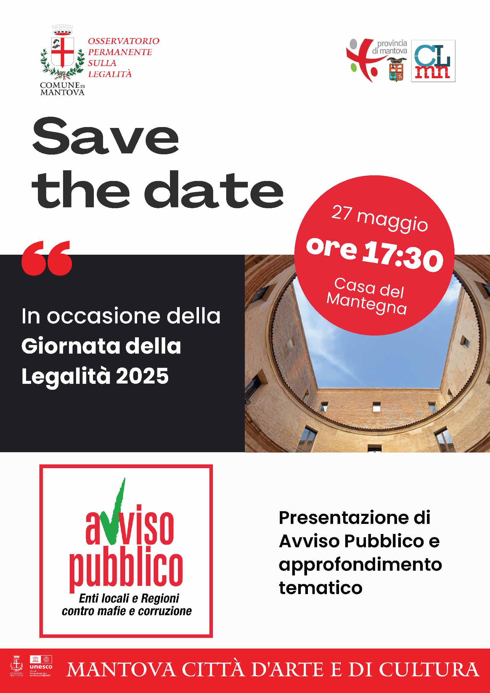 Save the date Avviso Pubblico 27.05.25 def