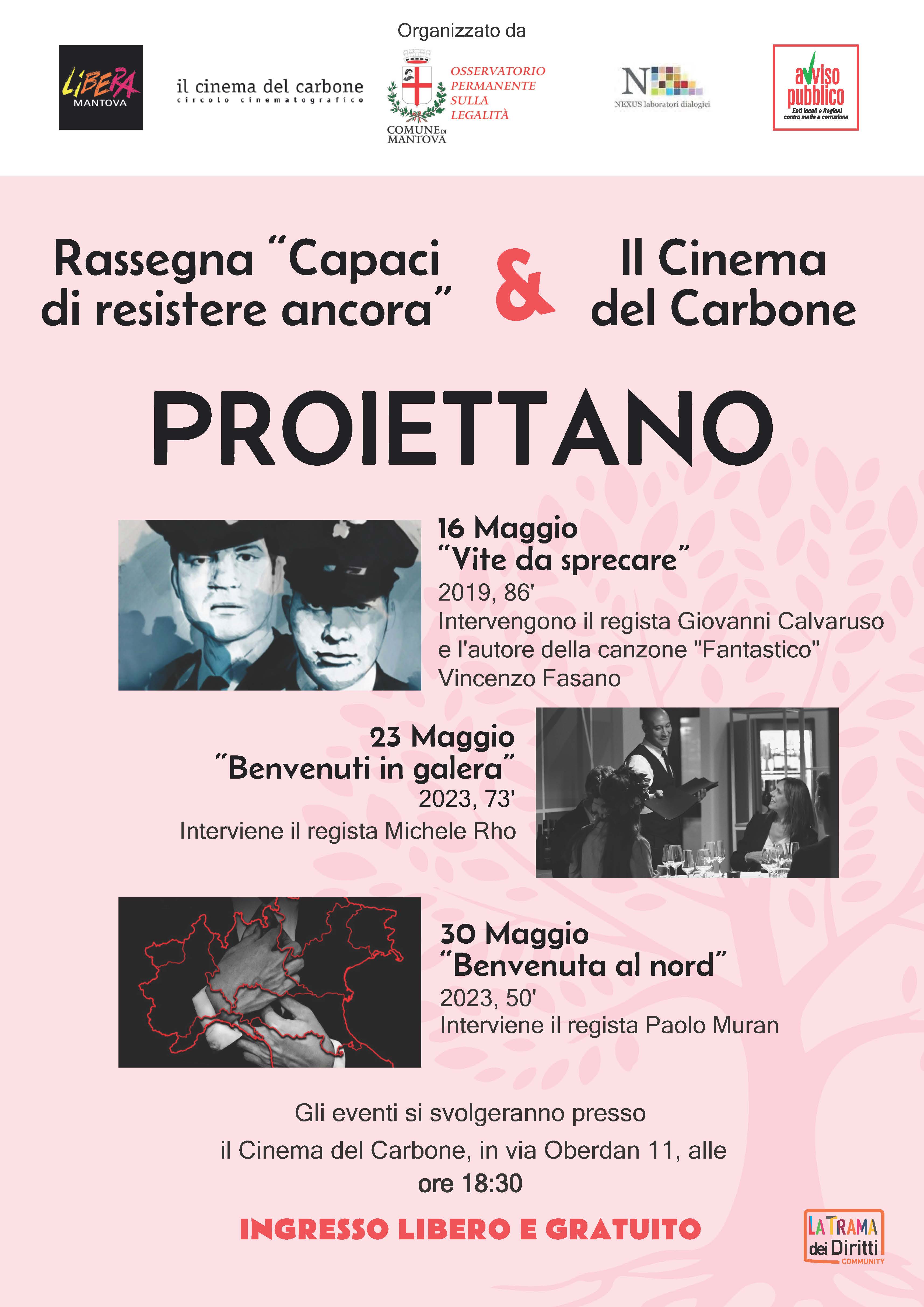 "Vite da sprecare" al Cinema del Carbone - 16 maggio 2024