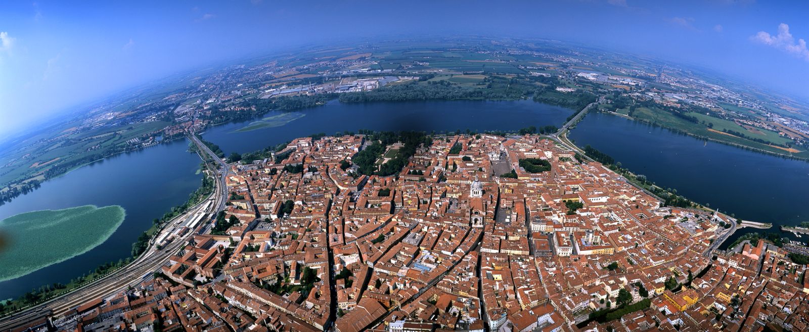 Mantova dall'alto