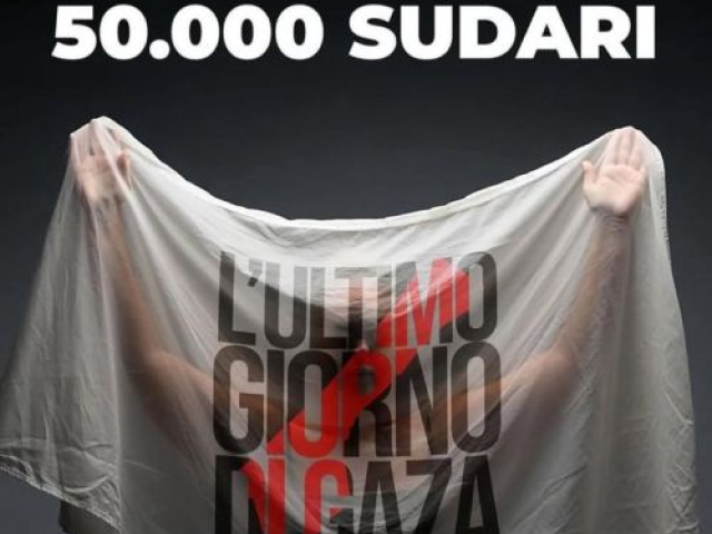 Mantova aderisce alla campagna “24 maggio–50.000 sudari per Gaza”