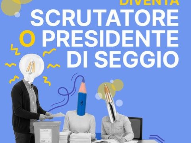 Aperte le iscrizioni per diventare scrutatore o presidente di seggio elettorale