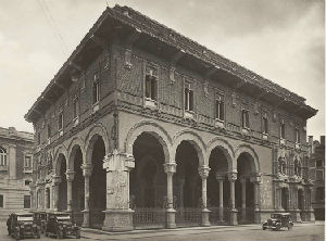 palazzo camera di commercio foto storica